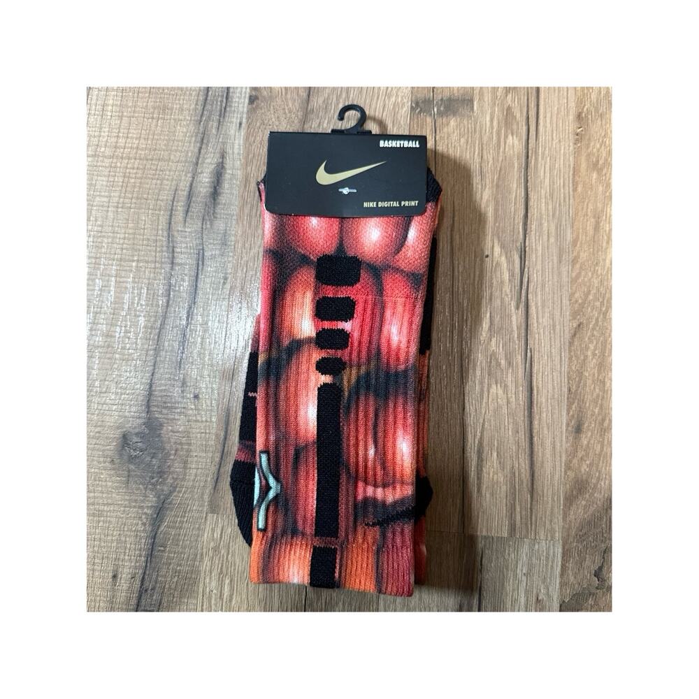 2014 Nike KD Digital Print Basketball Cushioned Dri-Fit Crew Socks